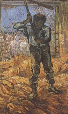 Vincent Van Gogh The Thresher (nn04) china oil painting image